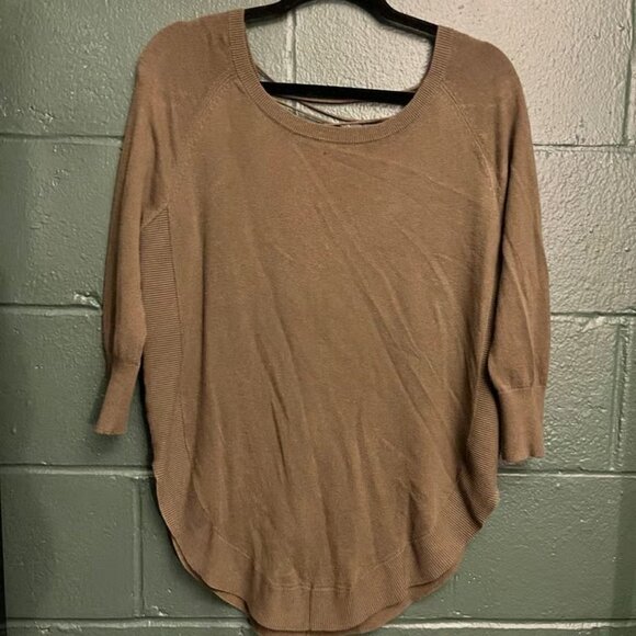 Love Change Italy Maroon Red Open Front Chunky Knit Long Cardigan Pockets Medium - Picture 2 of 6